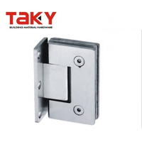 YD901 SS304 satin finishing glass shower hinge