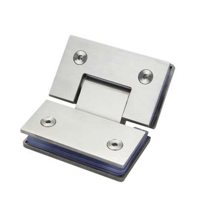 135 degree glass to glass curve shower door glass hinges